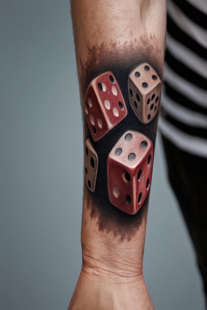 1. Classic Red Dice Pair