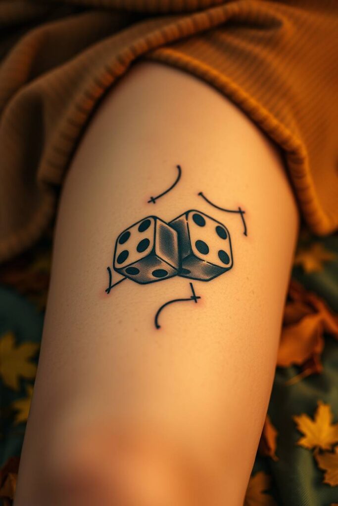 Paradox Dice tattoo