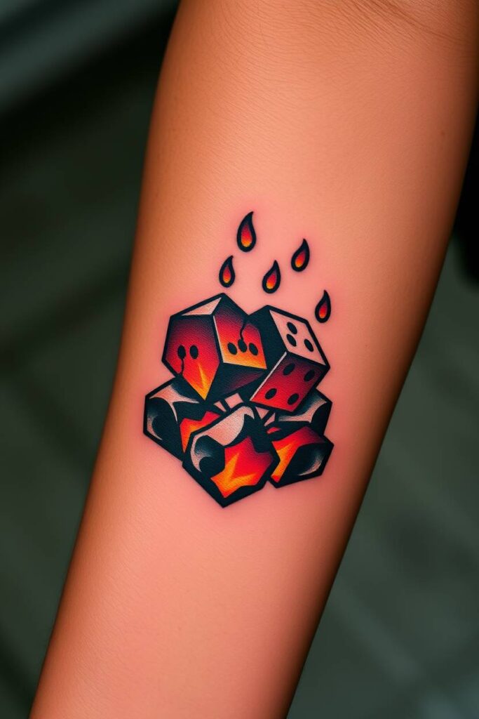 Volcanic Dice