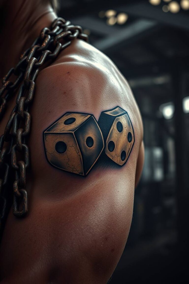 30+ Dice Tattoo Ideas Full of Luck and Style - Tattoo Horizon