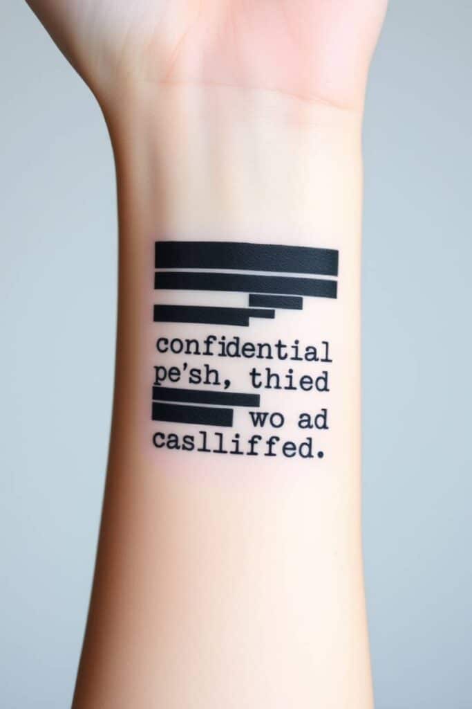 20. Redacted Document Blackout