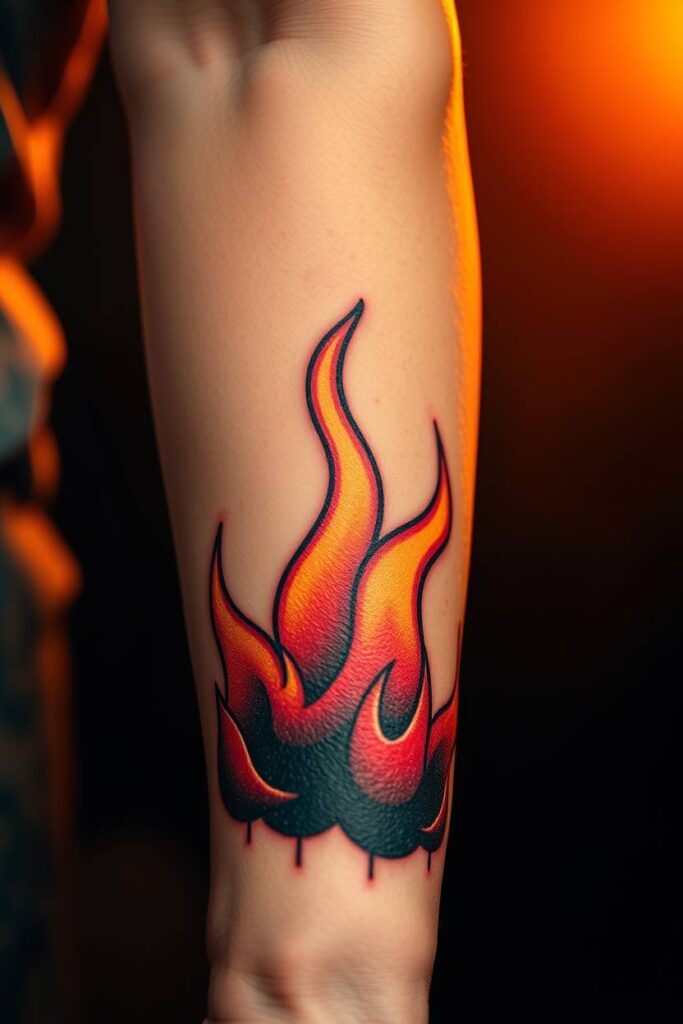 22. Burning Flame Blackout