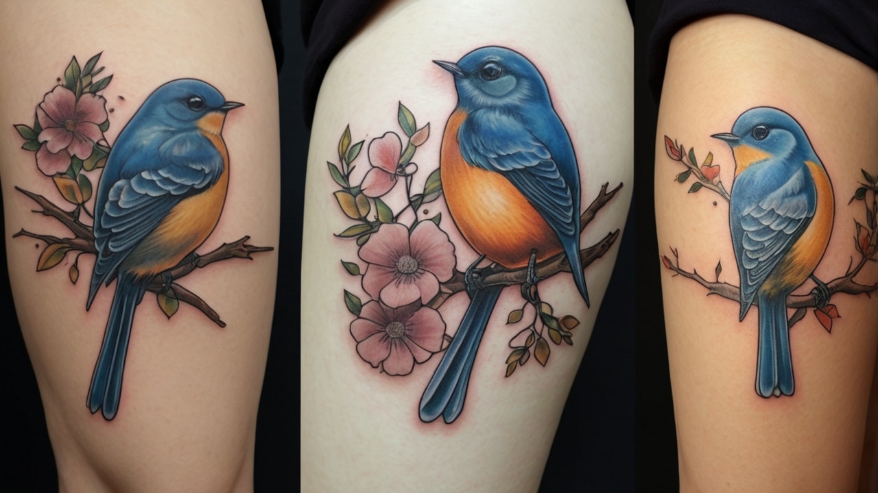 31+ Blue Bird Tattoo Ideas That Sing with Style
